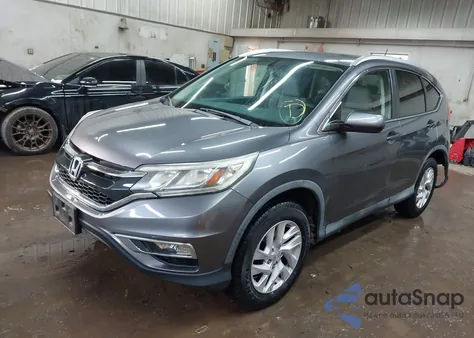 2015 Honda Cr-V Ex-L из США, поврежденный, VIN 2HKRM4H73FH603802